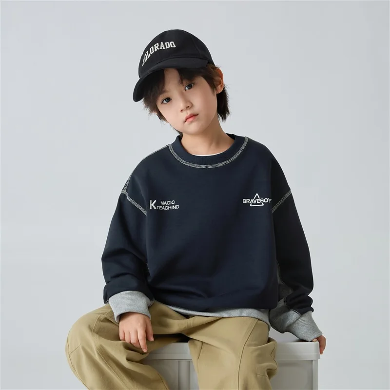 Camiseta térmica de algodón para niños – Manga larga suave - imagen 5