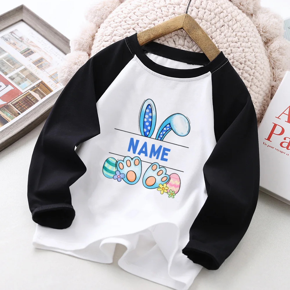 Camiseta nombre niño Pascua