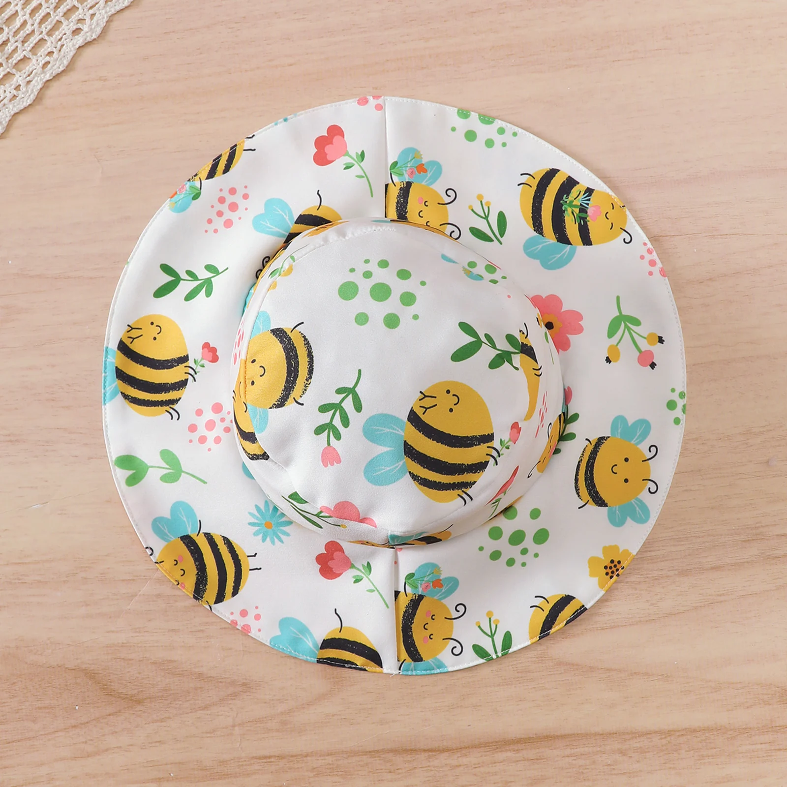Conjunto veraniego abeja: vestido sin mangas y sombrero de sol - imagen 2