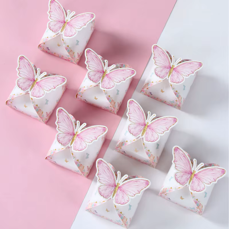 Cajas dulces mariposa y bolsas regalo para Baby Shower - imagen 2