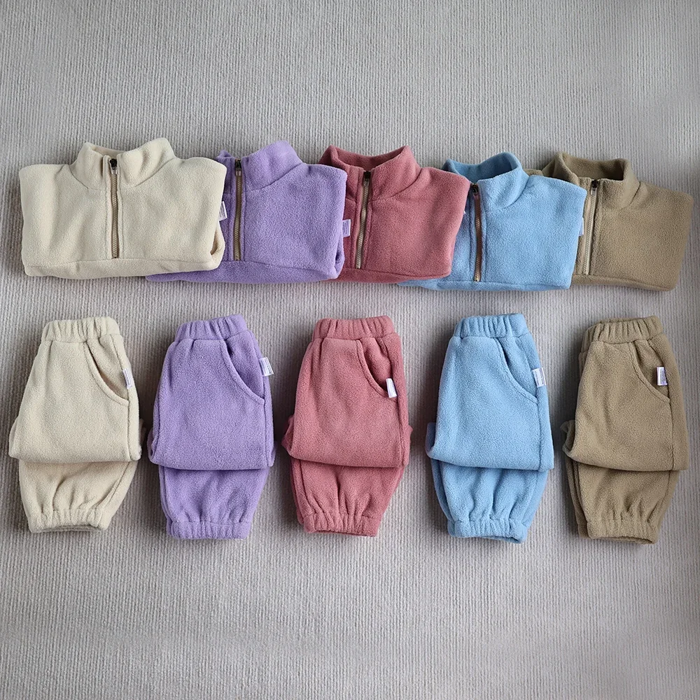 MILANCEL Sudadera con capucha de lana para bebé y niño – Otoño - imagen 4