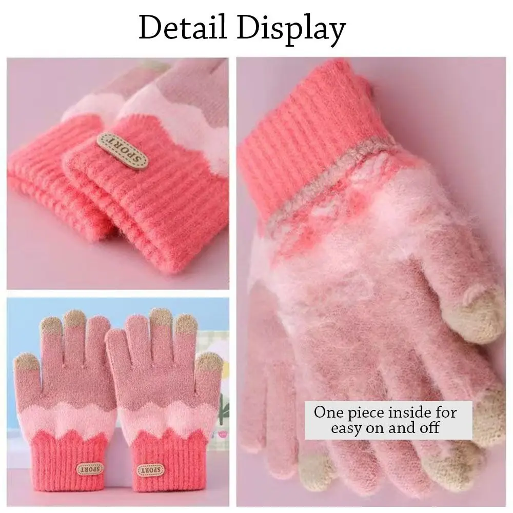 Guantes en acción