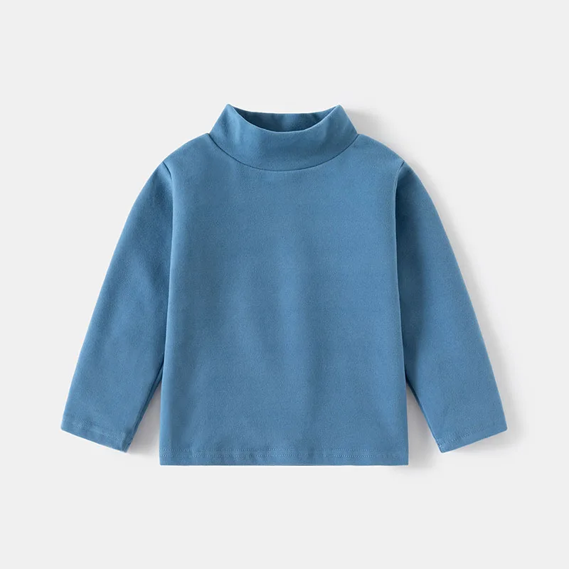 Body de algodón con cuello alto para niño, manga larga - imagen 3