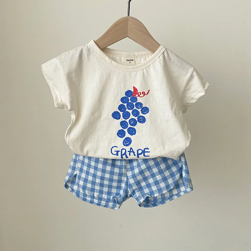 Pijama de algodón verano para bebé niño - dibujos animados - imagen 5