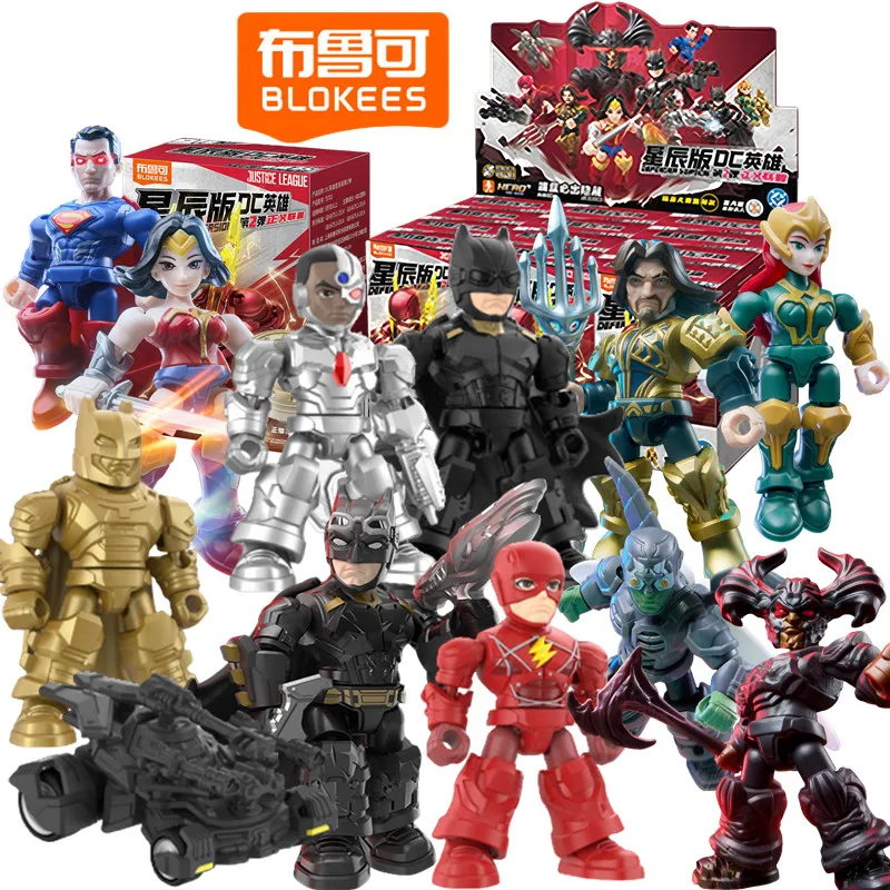 Blokees DC Justice League figura de ensamblaje Batman y Superman - imagen 4