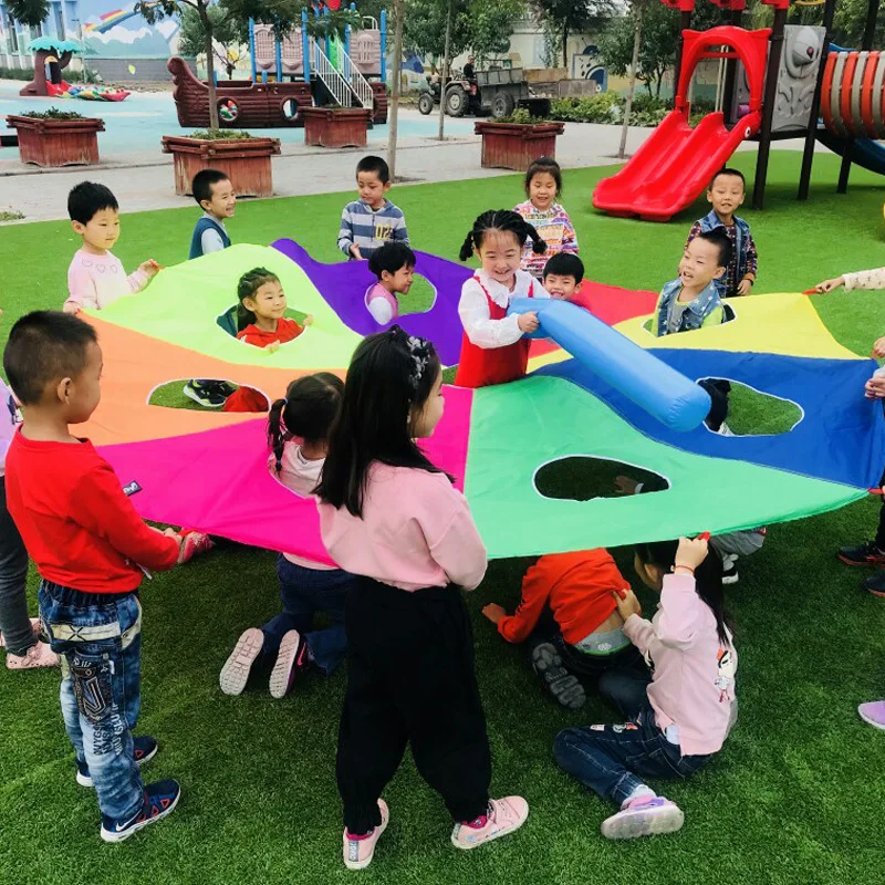 Juego Whack a Mole con paracaídas arcoíris para niños - imagen 4