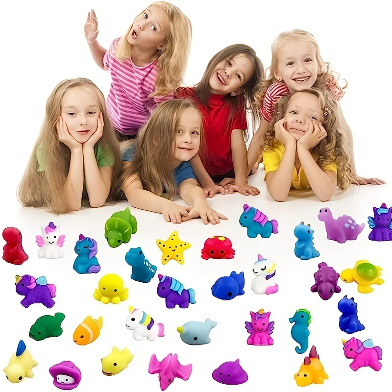 Unicornio Kawaii Mochi: juguetes blandos antiestrés para niños - imagen 4