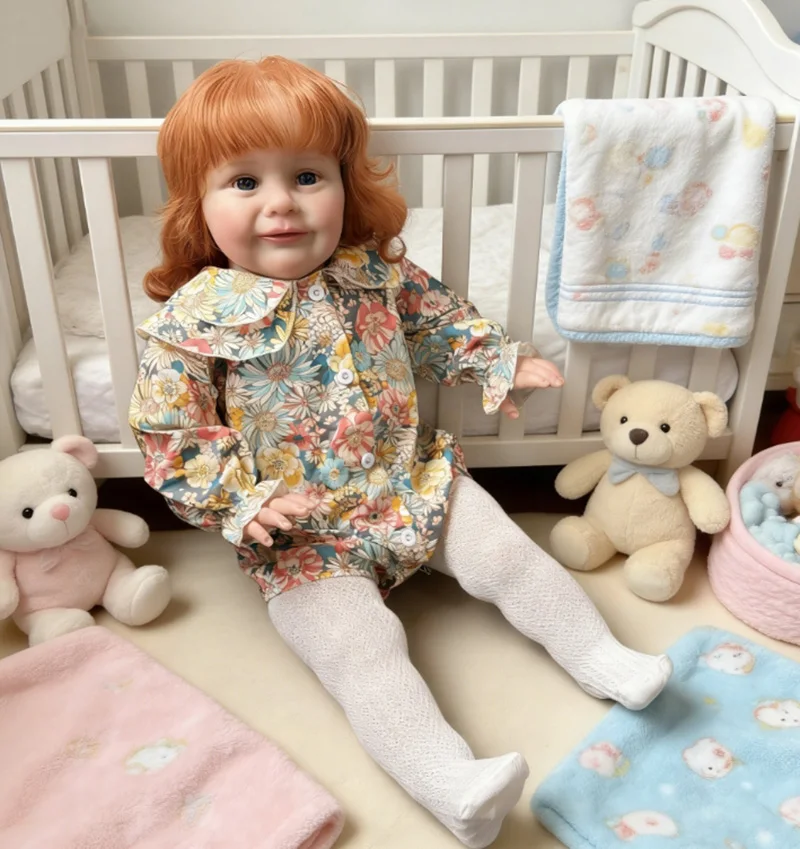 Muñeca Reborn Zoe realista con piel pintada a mano 3D tacto suave