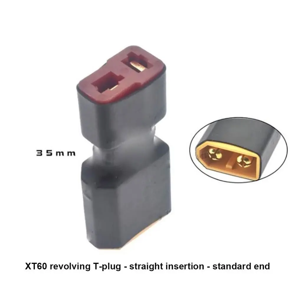 Adaptador XT60 a T Plug para batería de juguete infantil RC - imagen 5