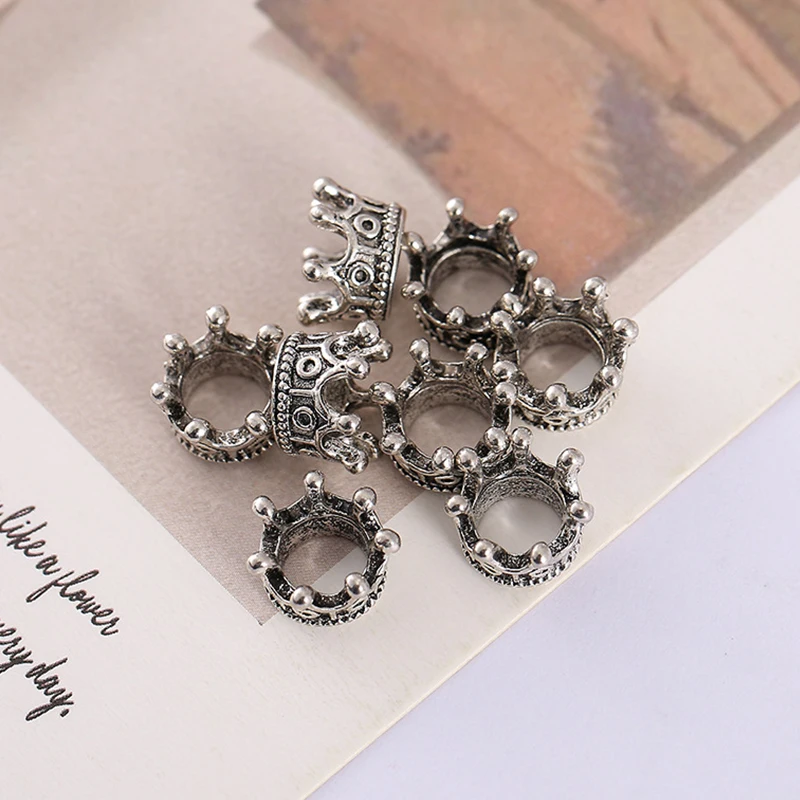 Cuentas decorativas de metal para joyería – Oro y Plata - imagen 3