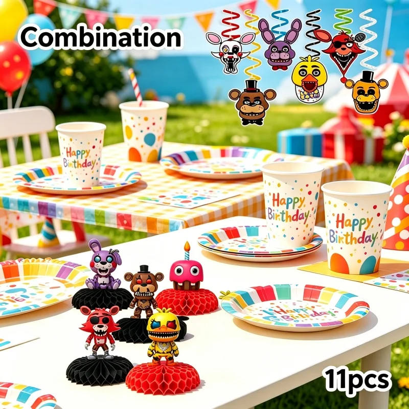 Five Nights at Freddy's vajilla desechable para cumpleaños – Fiesta - imagen 4