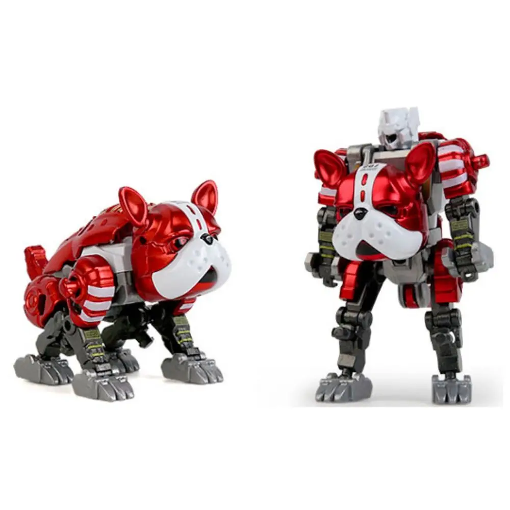 Robot perro deformable de transformación animado, figura para niños - imagen 3
