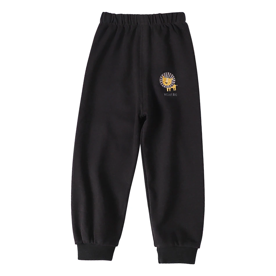 Pantalones capris de algodón con animales para bebé – Cintura elástica