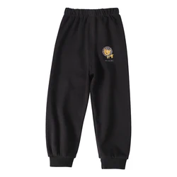 Pantalones capris de algodón con animales para bebé – Cintura elástica