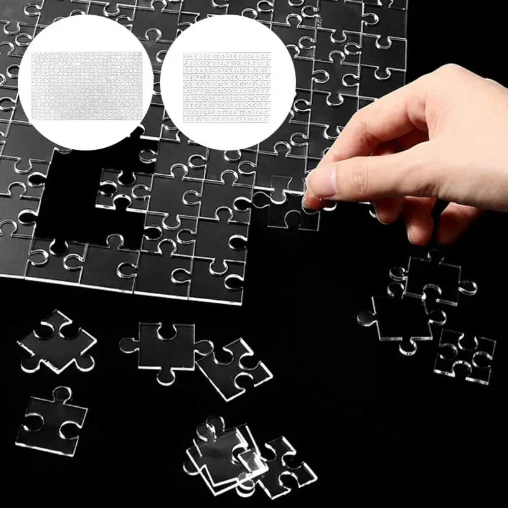 Rompecabezas educativo para niños - Acrílico transparente - imagen 2