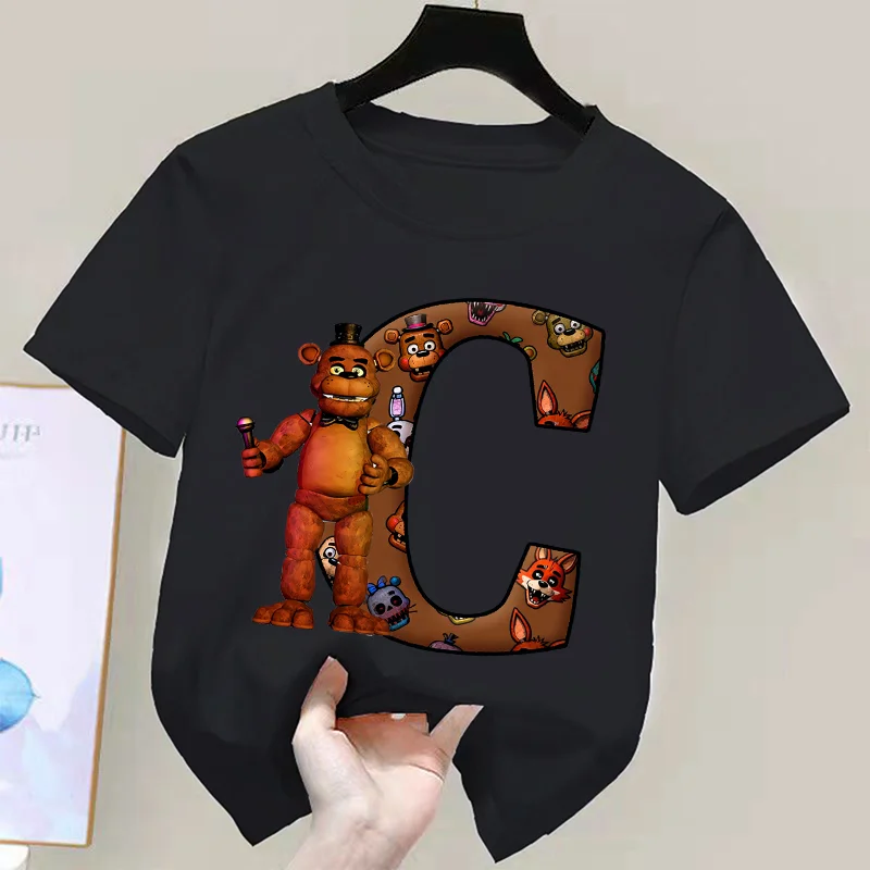 Camiseta infantil manga corta cuello redondo Cinco Noches en Freddy's - imagen 5