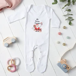 Pijama de Navidad bebé estampado Mi Primera