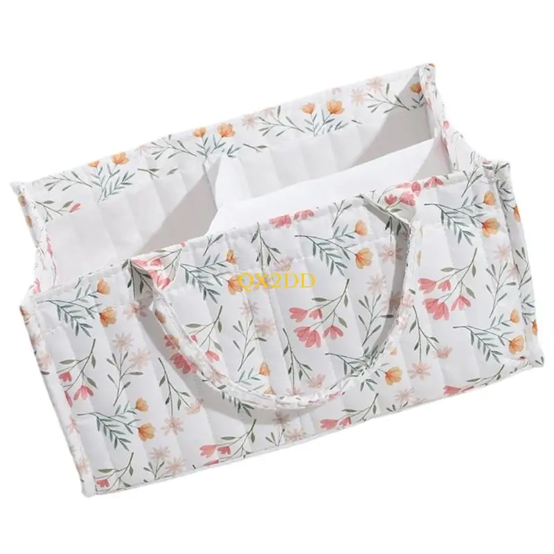 Organizador de pañales con tela transpirable - Cesta almacenamiento para baby's room