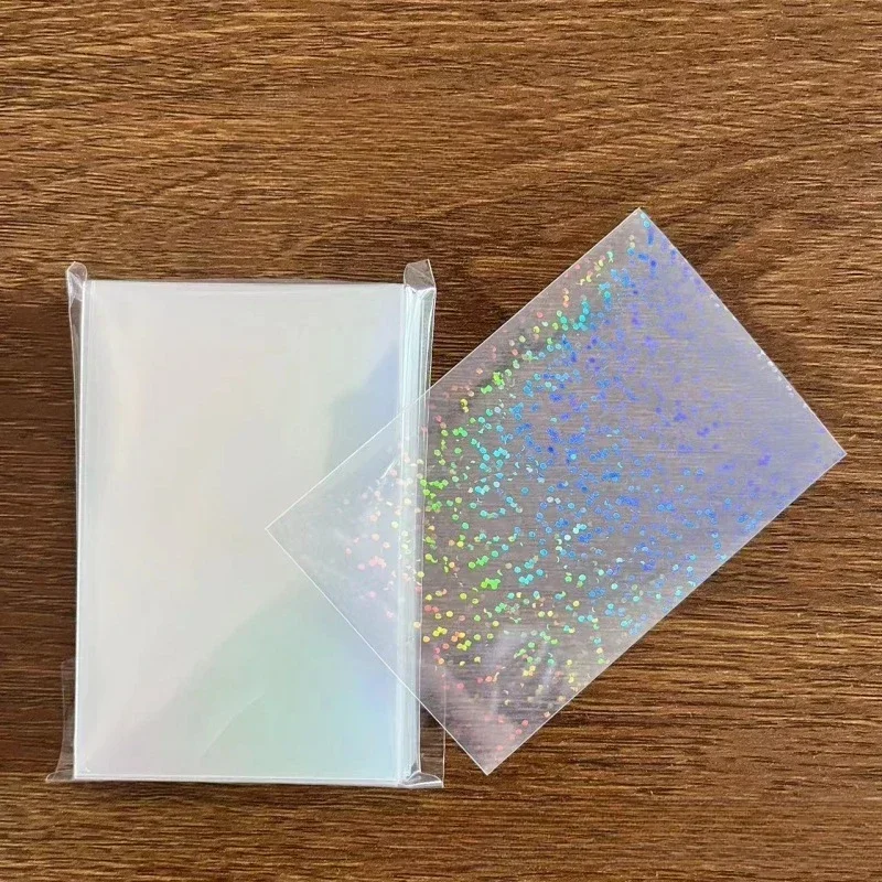Fundas protectoras para tarjetas K-pop – Diseño corazón con brillos para colección - imagen 3