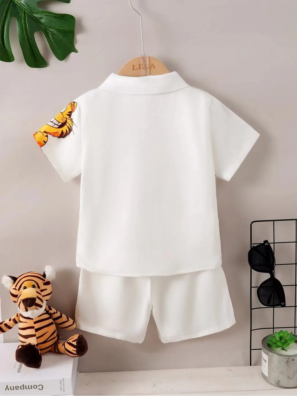 Detalle del estampado infantil