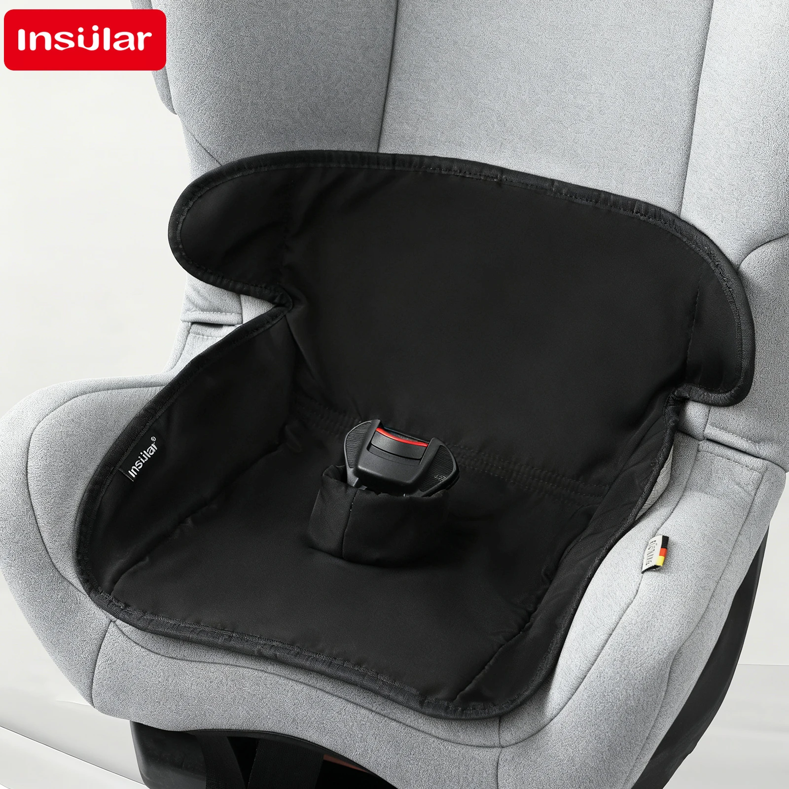 Alfombrilla impermeable asiento coche niños – Cochecito y silla alta - imagen 5