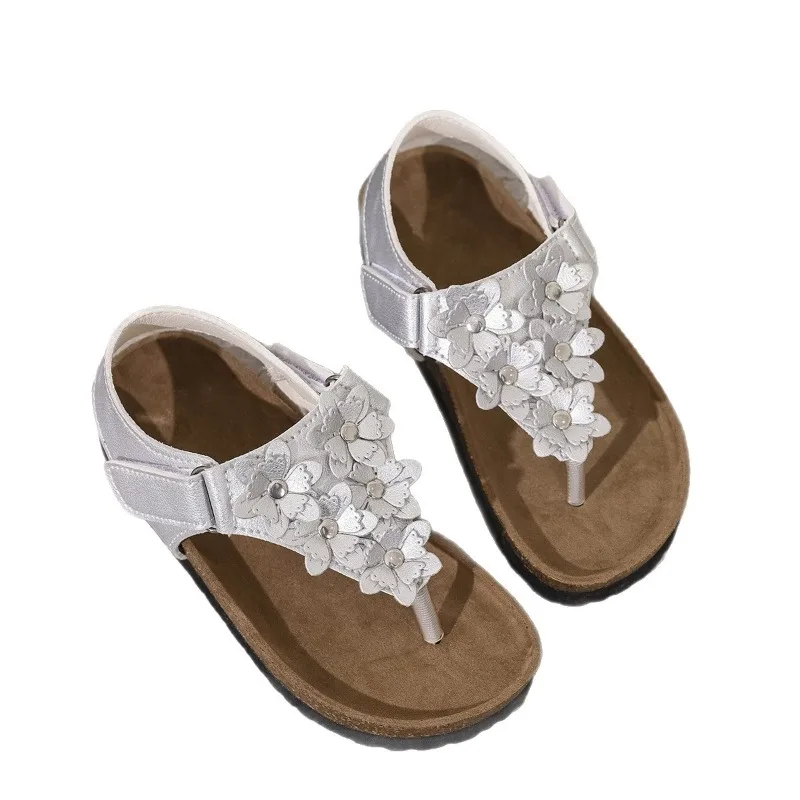 Sandalias planas antideslizantes para niñas de verano, cómodas - imagen 2