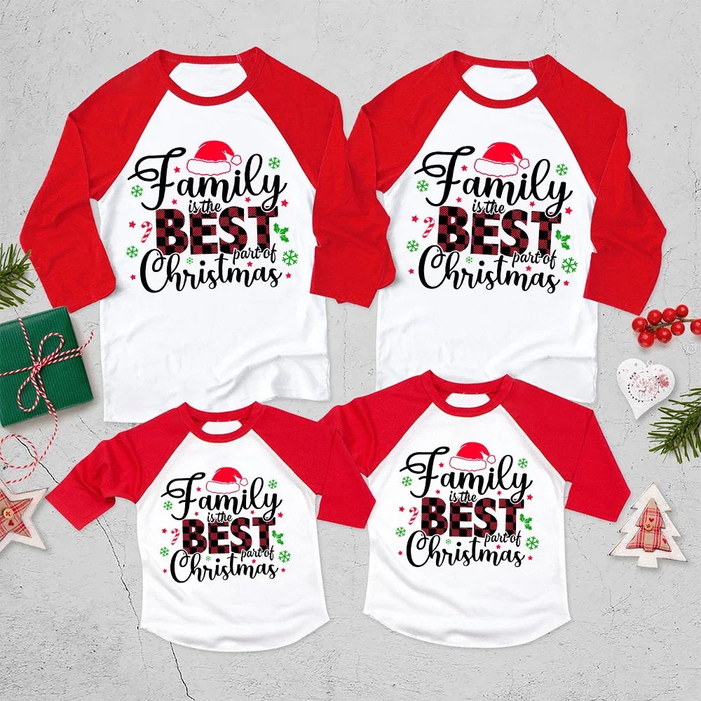 Camisetas navideñas raglán para toda la familia - imagen 5