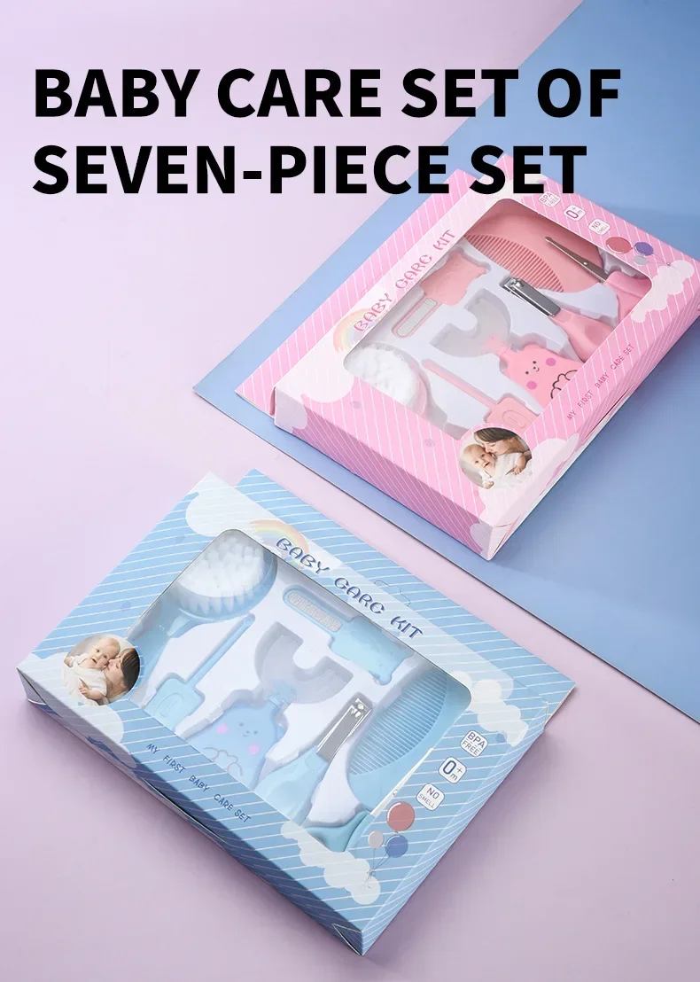 Set de cepillos y accesorios de cuidado infantil