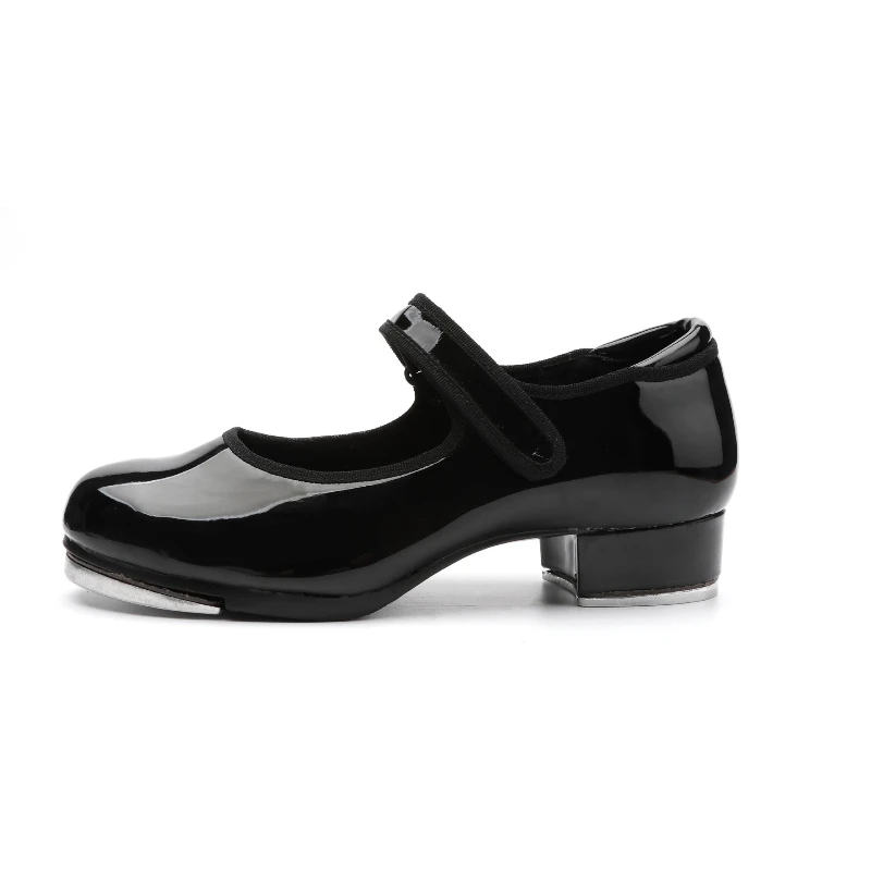 Zapatos de claqué para mujer antideslizantes con velcro y suela - imagen 3