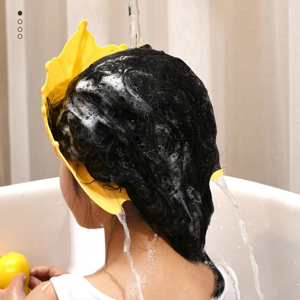 Gorro de baño ajustable para recién nacido con protección de oídos - imagen 5