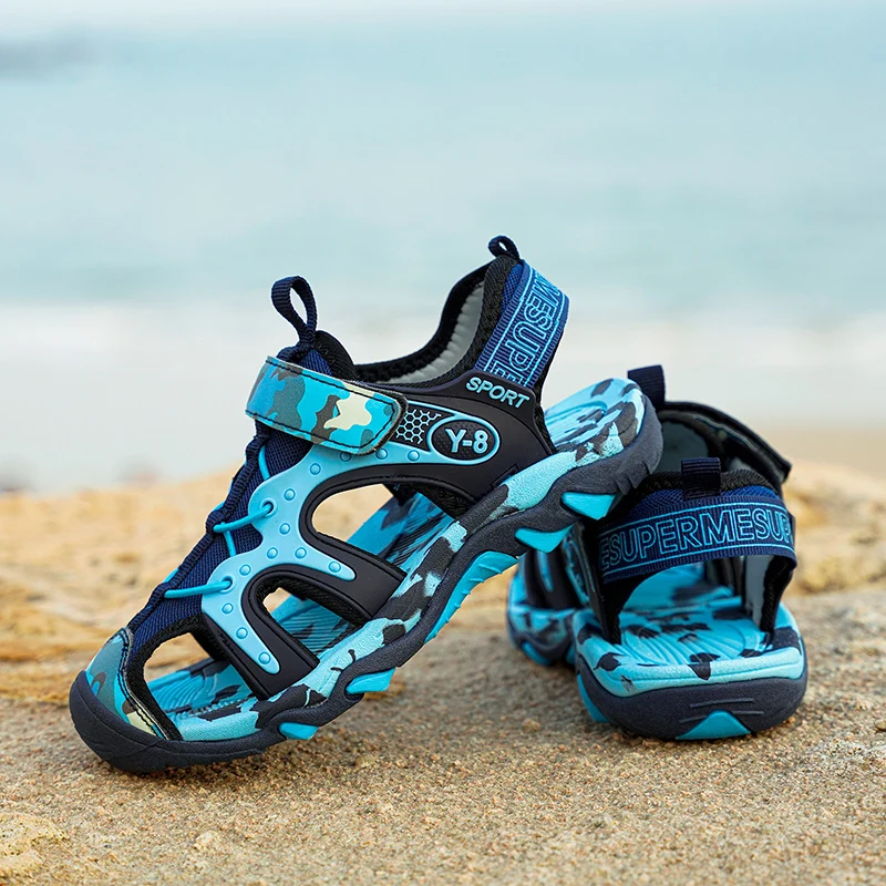 Sandalias de verano para niño – Antideslizantes y ligeras de piel - imagen 5