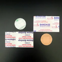 Parche transparente redondo de PU para heridas y hemostasia