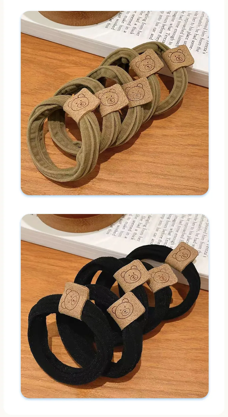 Diadema oso elástica para niña - Bonita y resistente - imagen 4