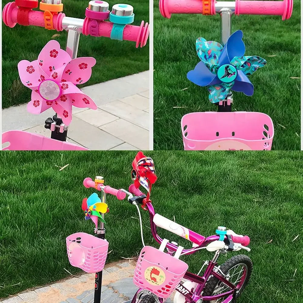 Molino de viento decorativo para bicicletas y patinetes, estilo cómic - imagen 5