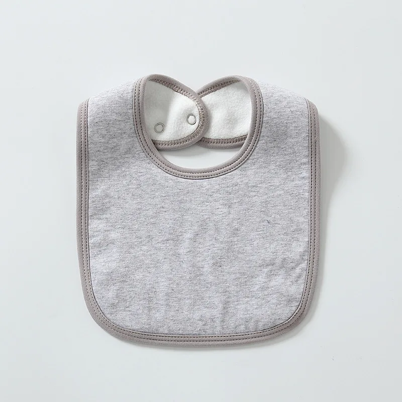 Babero impermeable grueso para bebé con toalla suave anti-saliva