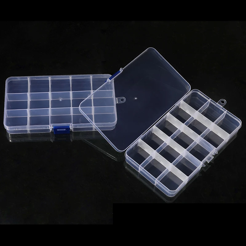 Caja organizadora transparente portátil para joyas y accesorios - imagen 4