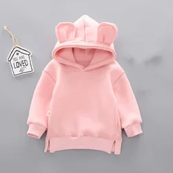Sudaderas con capucha de algodón para niños | Estilo casual Otoño Invierno