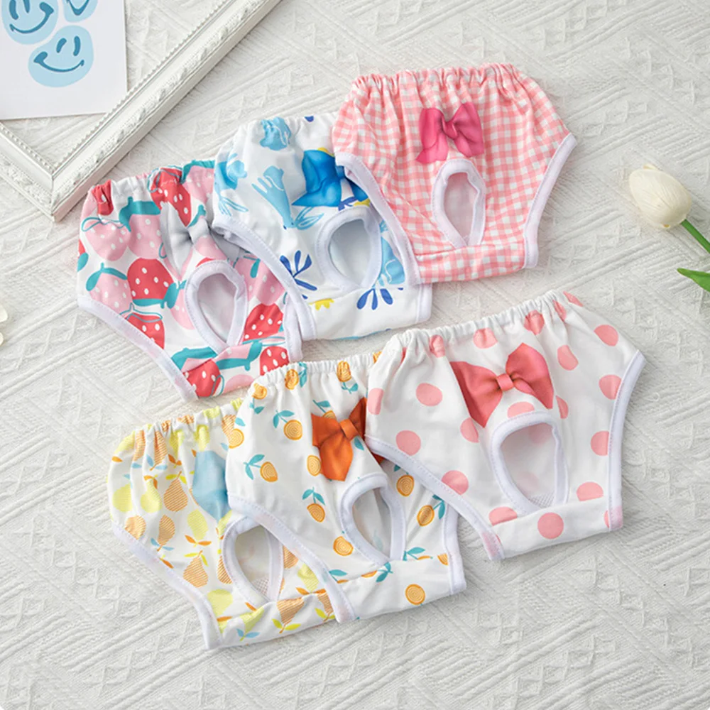 Pantalones fisiológicos reutilizables para perros pequeños Malteses - imagen 4