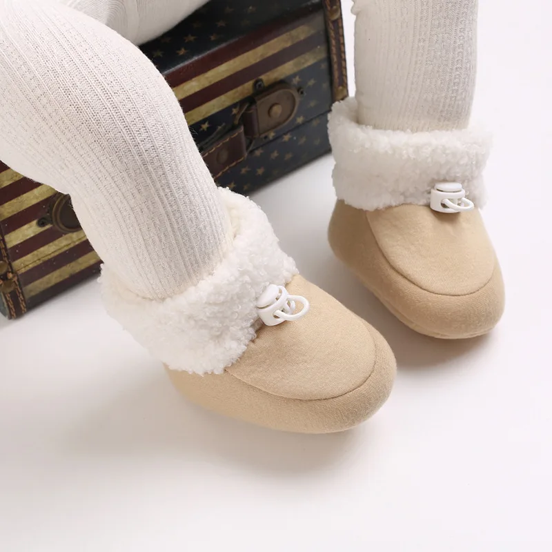 Botas de invierno bebé dibujos animados suela algodón antideslizante - imagen 4