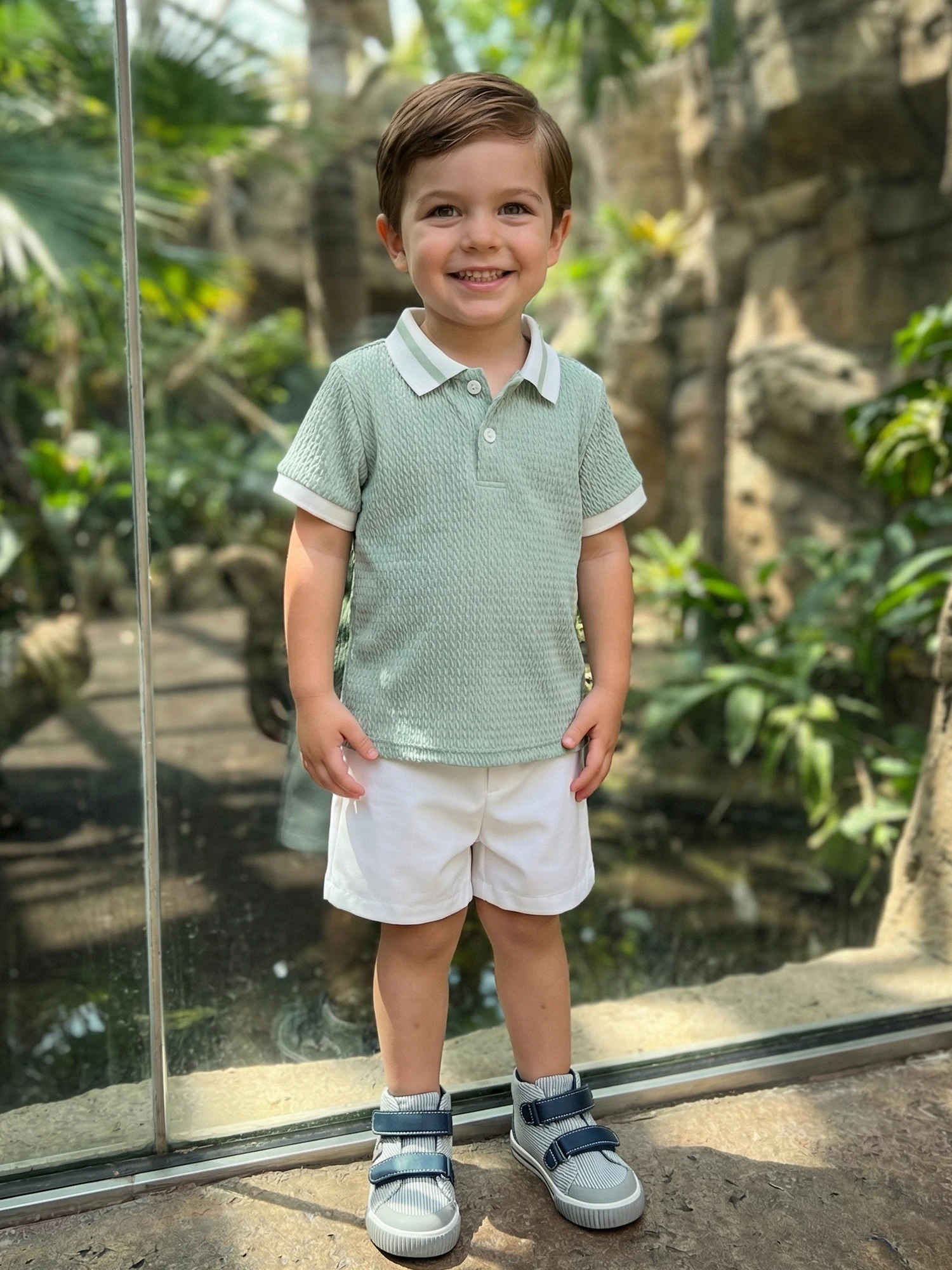 Estilo del conjunto para bebé niño