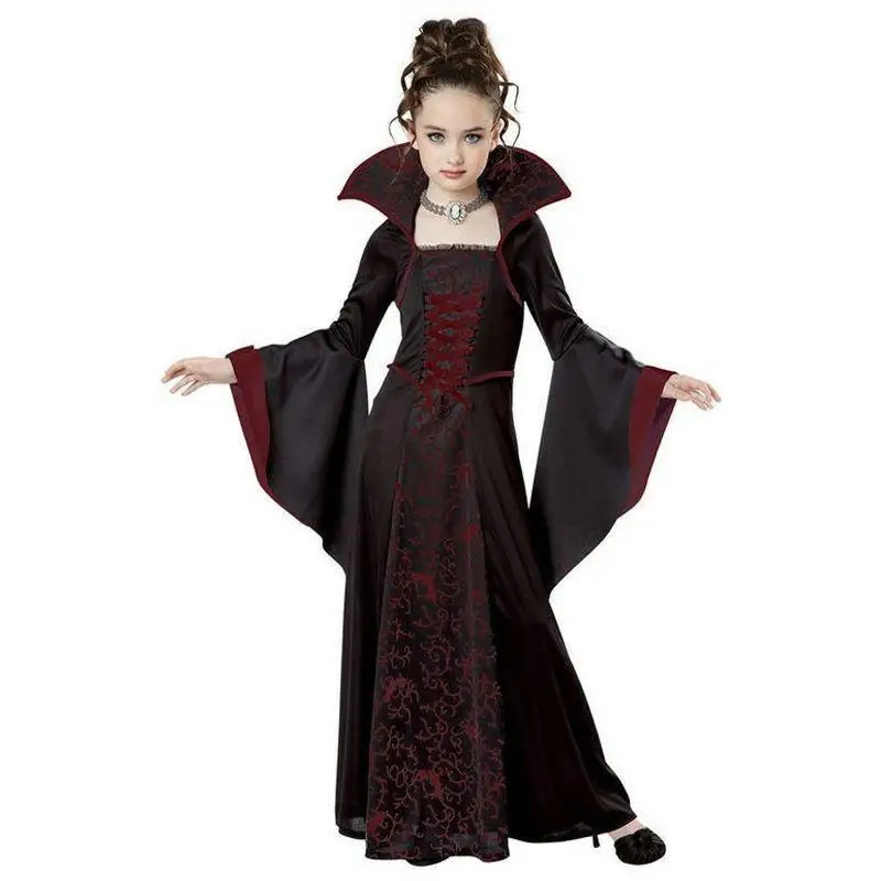 Vestido de Halloween princesa para fiesta y cumpleaños infantil elegante - imagen 5