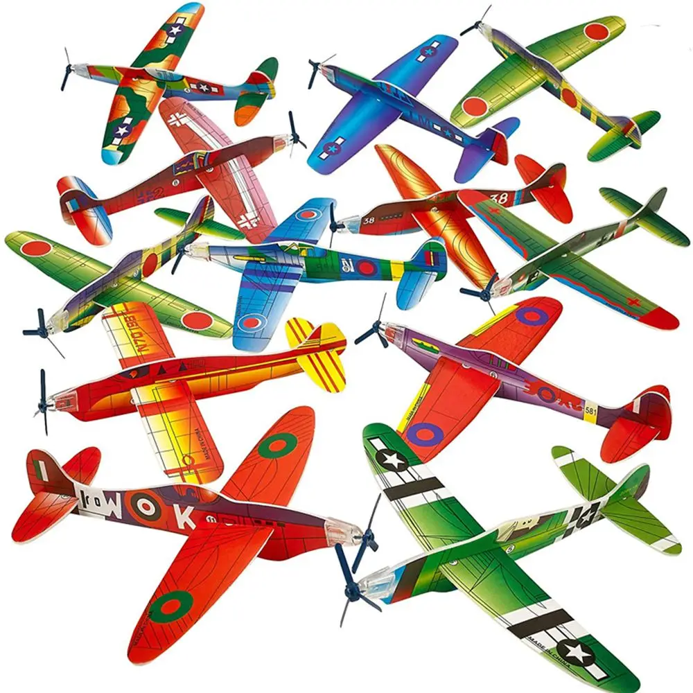 Avión de juguete de espuma DIY para lanzamiento manual - imagen 4