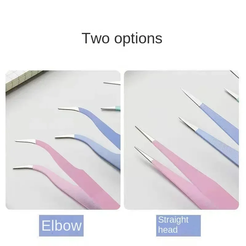 Pinzas de uñas VVocci de acero inoxidable rectas y curvas - imagen 5