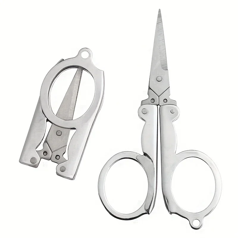 Tijeras de sastre plegables de acero inoxidable para viajes - imagen 3