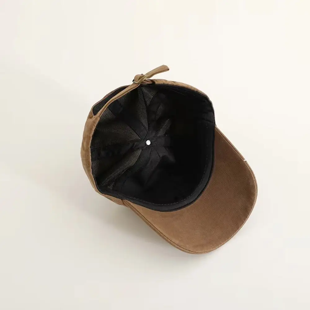 Gorra de béisbol con lazo bordado y protección solar para niños - imagen 4