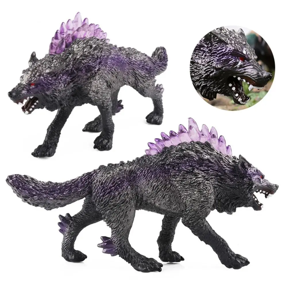 Shadow juguete lobo sensorial de plástico artesanal