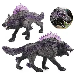 Shadow juguete lobo sensorial de plástico artesanal