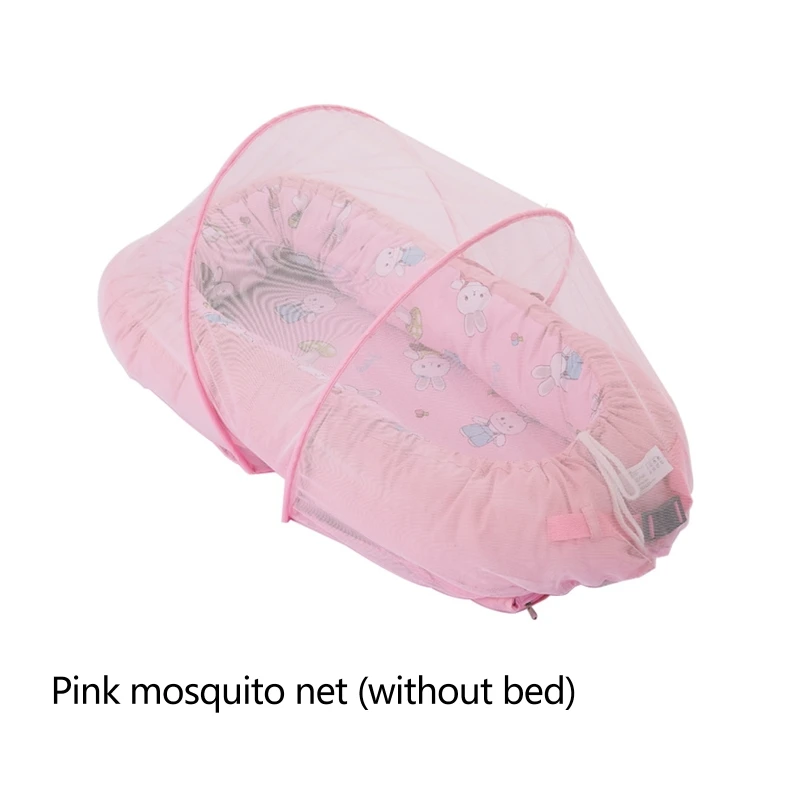 Mosquitera para cuna de bebé con red antimosquitos portátil - imagen 4