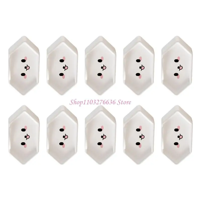 Set de 10 protectores de enchufe R6FD en varios colores