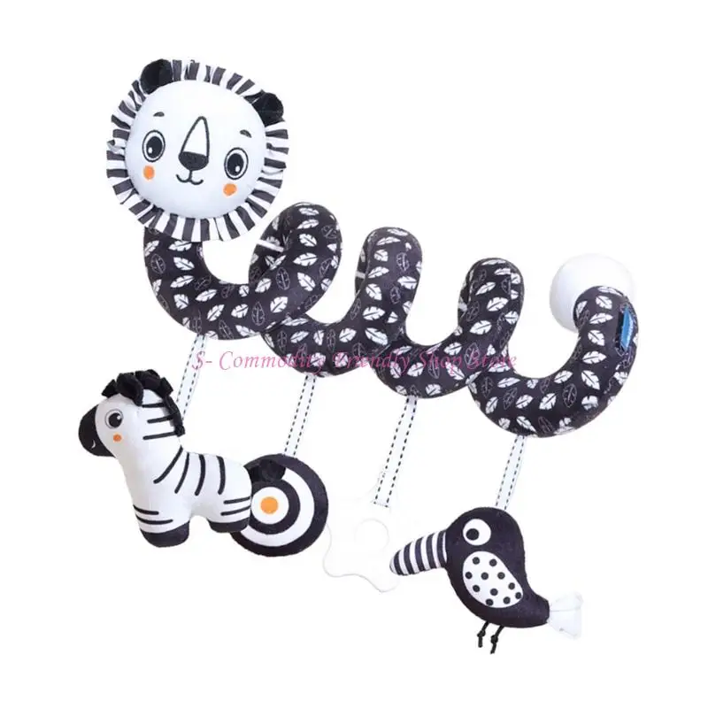 Móvil de cuna sensorial colgante peluche suave relajante para bebés - imagen 4